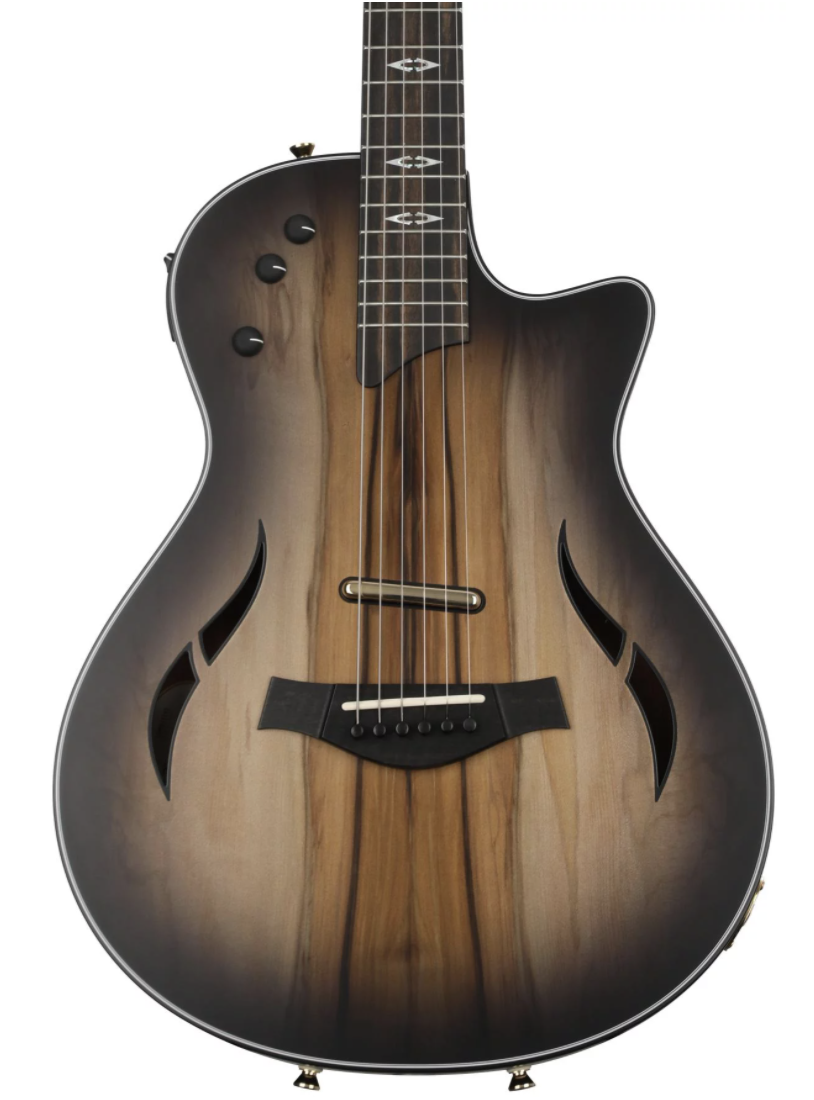 Taylor T5z Custom Sassafras - Transparent Black with Special Ebony Fingerboard