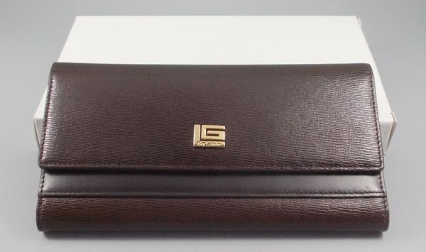 กระเป่าสตางค์ Guy Laroche น้ำตาล ใหม่ แท้