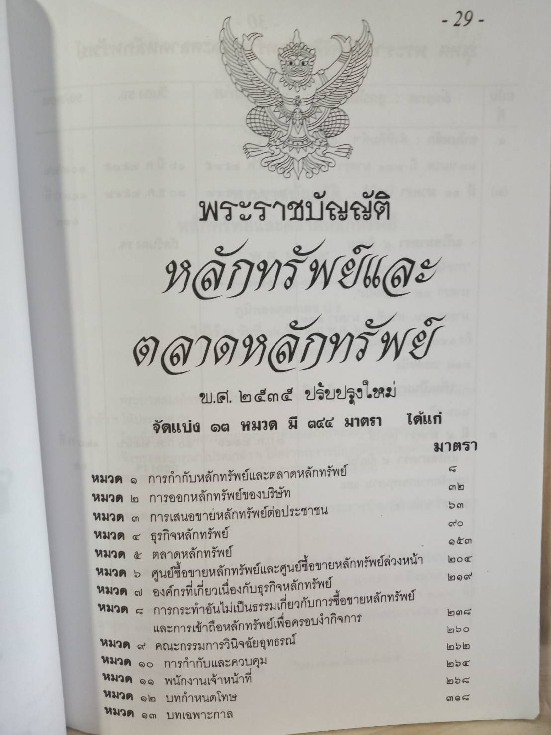 พระราชบัญญัติหลักทรัพย์และตลาดหลักทรัพย์ พ.ศ.2535 (แก้ไขฉบับที่ 3)