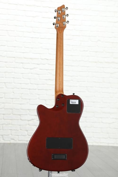 Godin A6 Ultra - Denim Blue Flame