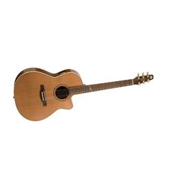 Seagull Artist Mosaic CW QII Folk Acoustic-Electric Guitar Natural