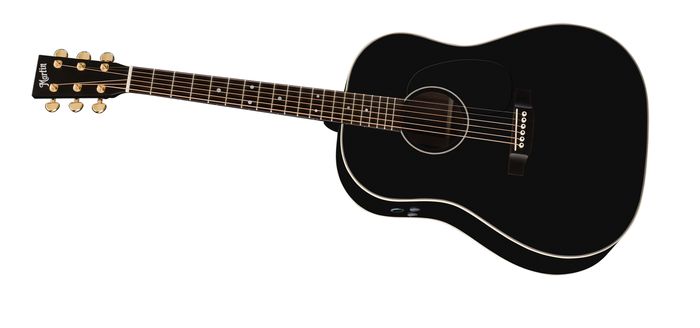 Martin CEO6 Black Acoustic Electric Guitar