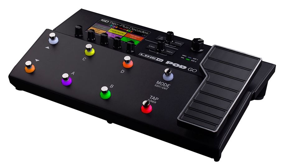 Line 6 POD Go Guitar Multi-Effects Processor Black