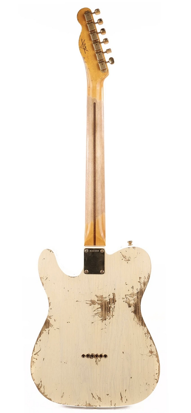 Fender Custom Shop 50s Custom Telecaster Heavy Relic Vintage Blonde