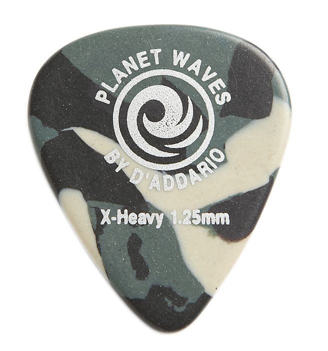 Planet Waves Camouflage Celluloid Guitar Picks