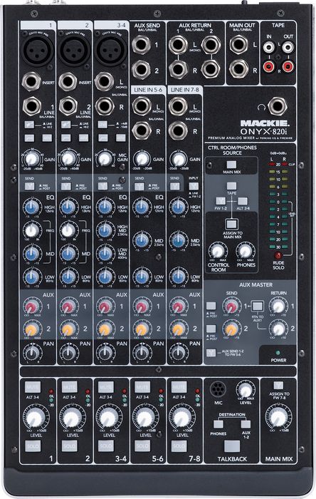 Mackie Onyx 820i Firewire Mixer