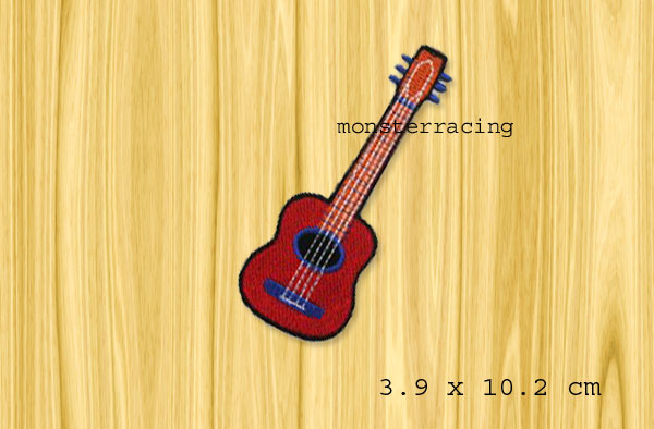 ตัวรีดติดเสื้อน่ารักๆ อาร์มรีดติดเสื้อ ลายการ์ตูน สติ๊กเกอร์รีดติดเสื้อ ตัวรีดติดหมวก กีตาร์