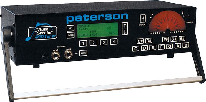 Peterson 490 8-Octave AutoStrobe Tuner