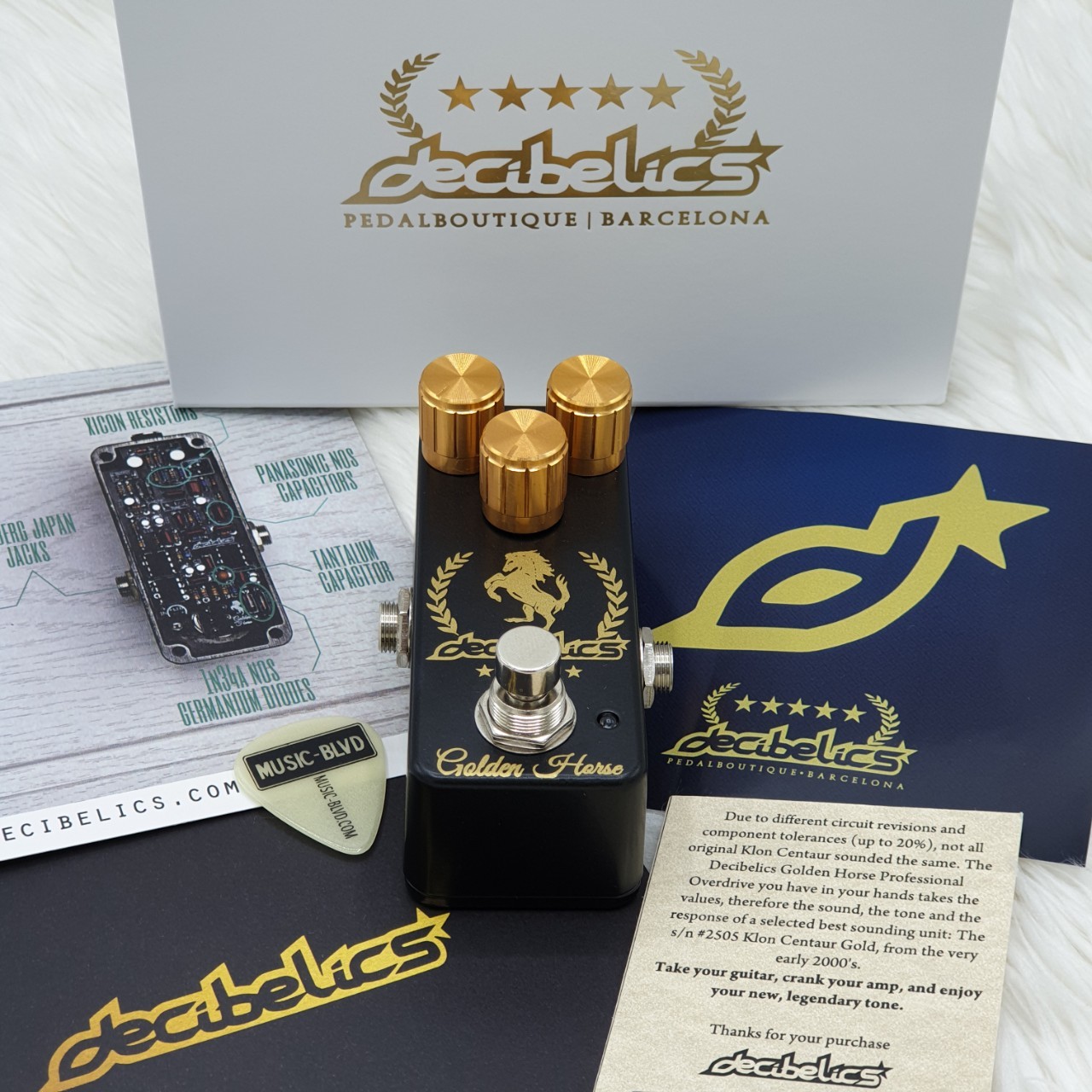 Decibelics Golden Horse