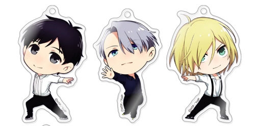 Chara-Forme - Yuri on Ice Acrylic Strap Collection 3แบบA (แท้)