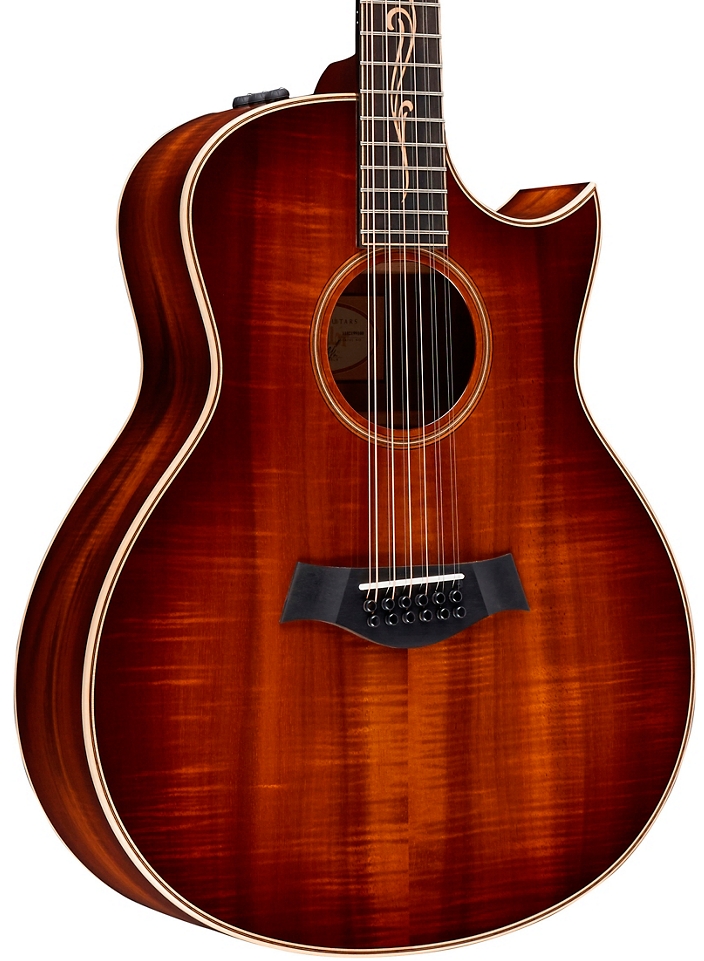 Taylor K66ce 12-String Grand Symphony Acoustic-Electric Guitar Shaded Edge Burst