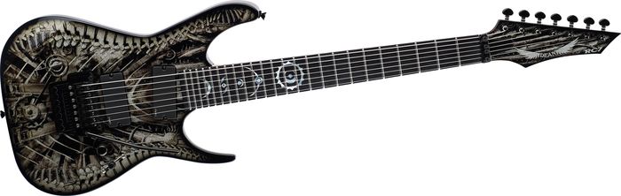 Dean Rusty Cooley USA 7-String Xenocide Electric Guitar Graphic