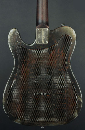 Trussart Deluxe Steelcaster Guitar Cream Star