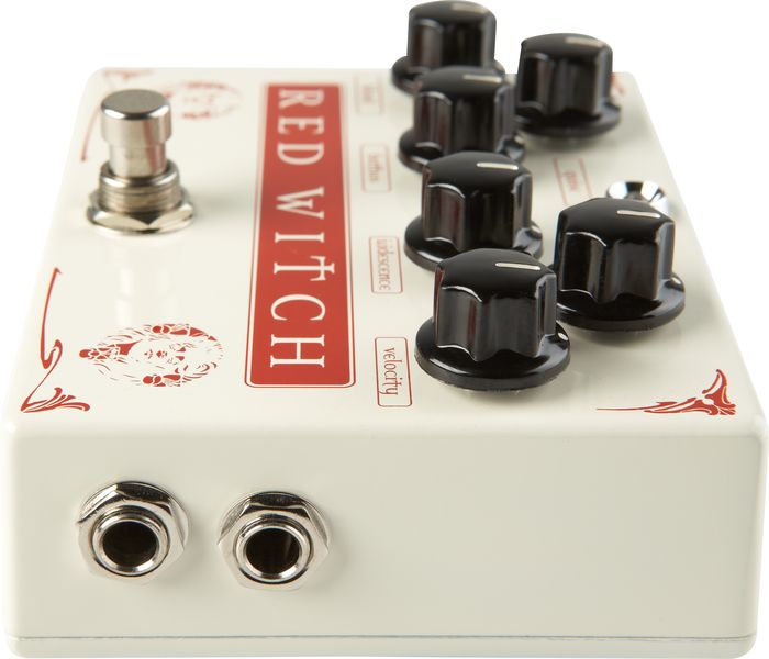Red Witch Medusa Chorus and Tremolo Guitar Effects Pedal