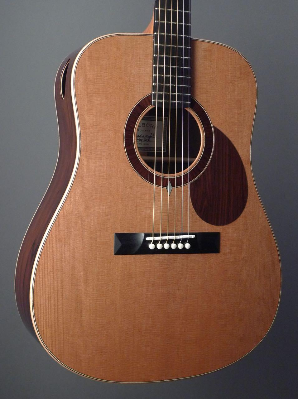 Wilborn Guitars Dreadnought Western Red Cedar/Brazillian Rosewood