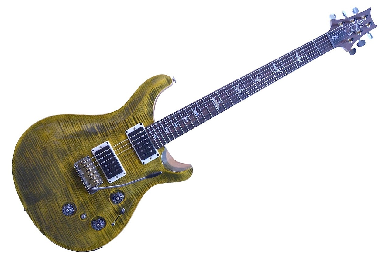 PRS P24 Tremolo 10 Top Electric Guitar Obsidian