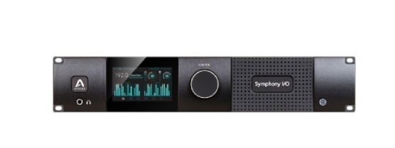 Apogee Electronics Symphony I/O Mk II Dante / Pro Tools Audio Interface with 16x16 Analog I/O and 8 Microphone Preamps