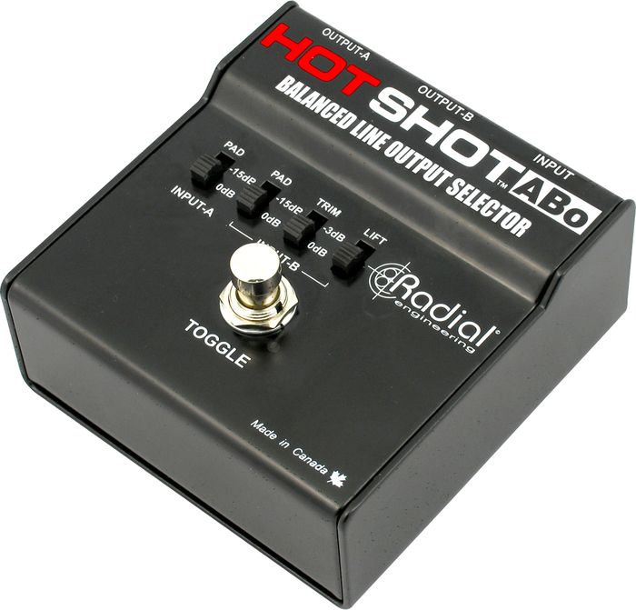 Radial Engineering HotShot ABO Line Output Selector