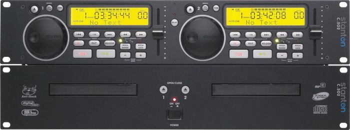 Stanton C.502 Dual Rackmount CD Player