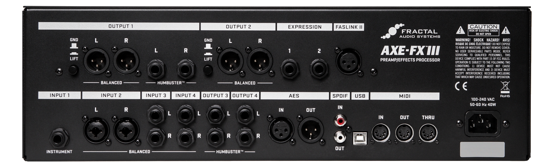 Fractal Audio Systems Axe-Fx III Preamp/FX Processor