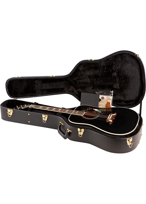 Gibson Limited Edition SSDOEBG17 Dove Special Acoustic-Electric Guitar - Ebony