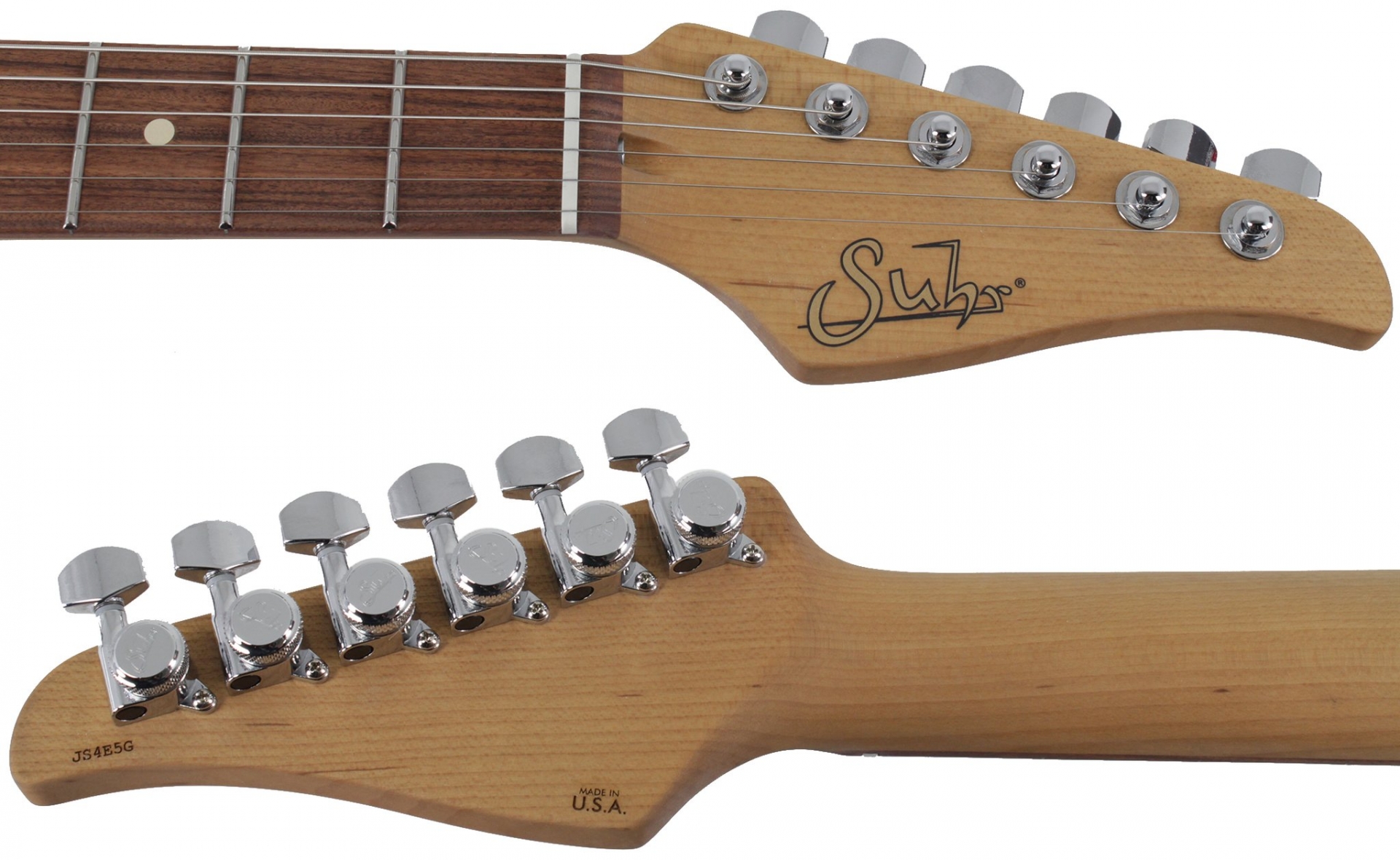 Suhr Standard Plus Guitar - Trans Whale Blue Burst, Pau Ferro