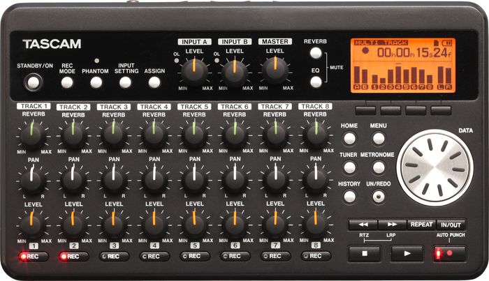 TASCAM DP-008 8-Track Digital Portastudio