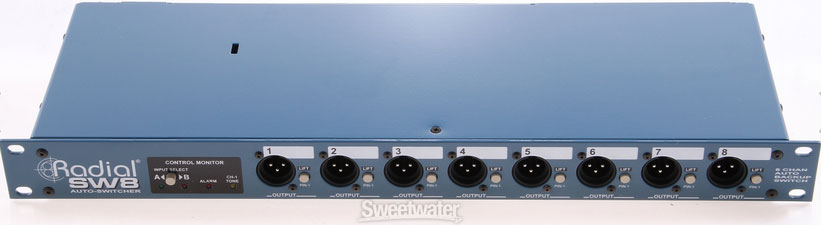 Radial Engineering SW8 back tracking switcher