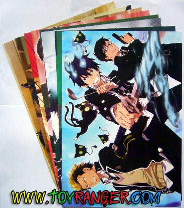โปสเตอร์ Ao no Exorcist 2 (8ใบไม่ซ้ำ)