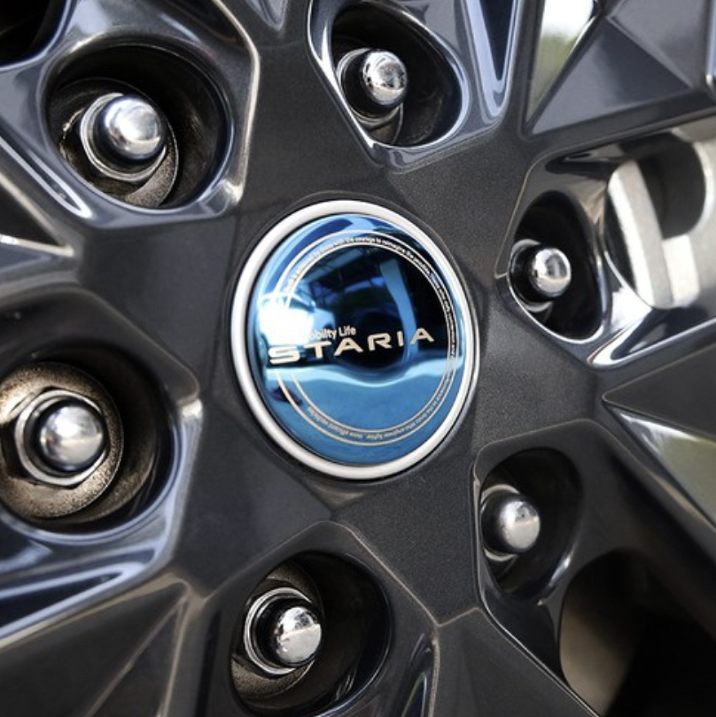 ฝาครอบดุมล้อ ฝาปิดดุม ฝาปิดดุมล้อแม็ก เสริมหล่อ สำหรับ ล้อแม็ก Hyundai STARIA