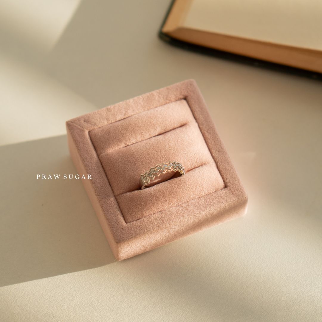 Zig Zag Gorgeous Ring - แหวน 2 ชั้นทรงหยัก (มี 3 สี)