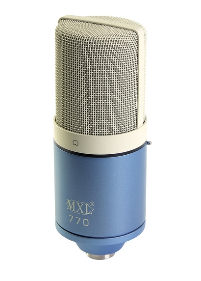 MXL 770 Small-Diaphragm Cardioid Condenser Microphone (Sky Blue)