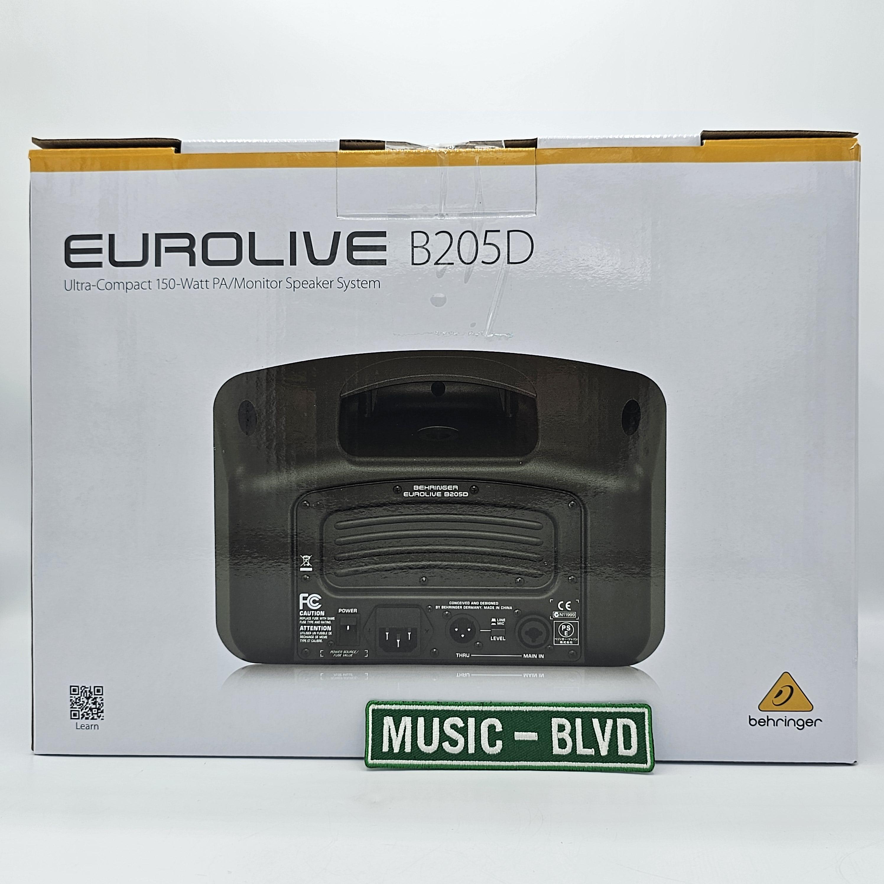 Behringer Eurolive B205D 150W 5.25 inch Powered Monitor Speaker