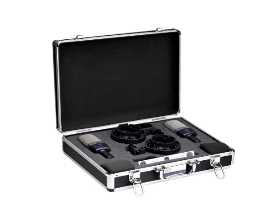 AKG C 214 SIDE ADDRESS CONDENSER MICROPHONE - STEREO SET