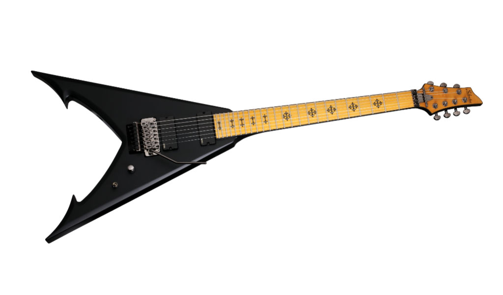 Schecter Guitar Research Jeff Loomis JLV-6 FR Electric Guitar Satin Black