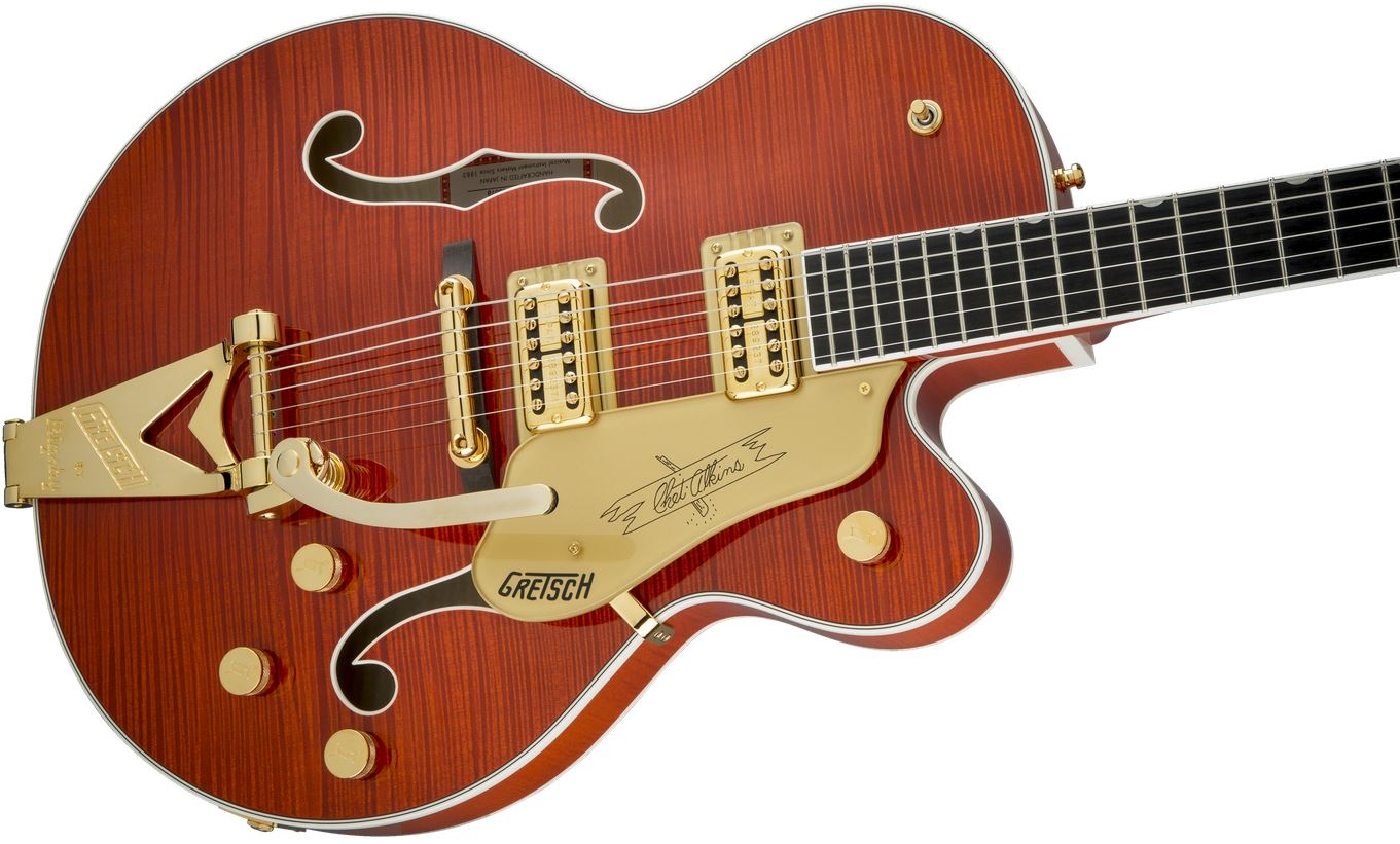 Gretsch G6120TFM Players Edition Nashville - Orange Stain
