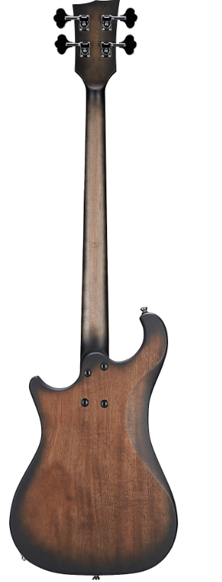 Dunable Guitars Thunderclapper Electric Bass Guitar Black Burst