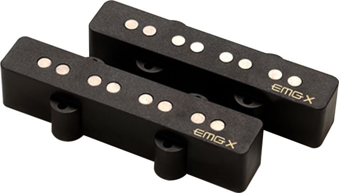 EMG JVX Bass Pickup Set BLACK