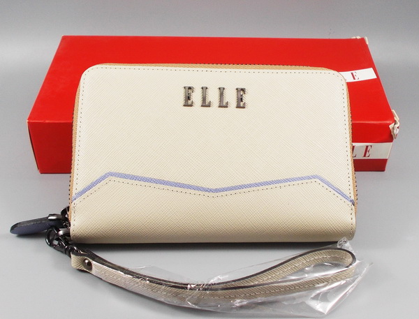 กระเป่าสตางค์ ELLE เบจ ใหม่ แท้