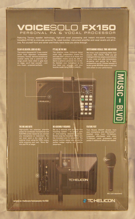 TC Helicon VoiceSolo FX150