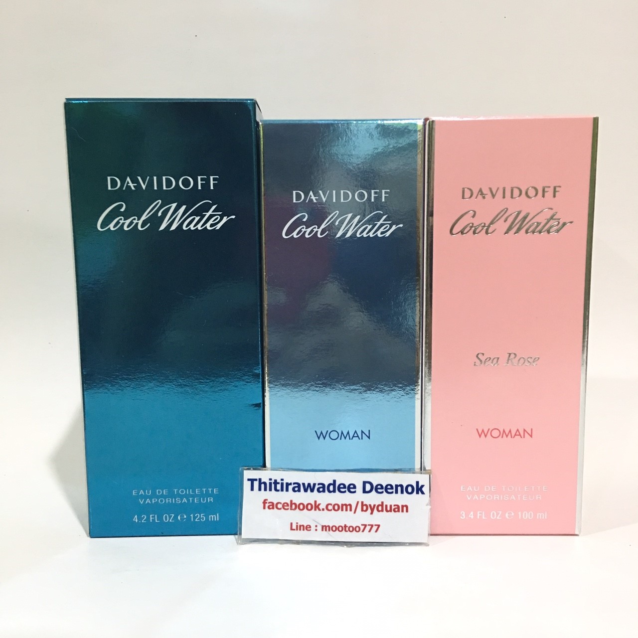 น้ำหอม Davidoff Cool Water EDT for Women 100 ML.