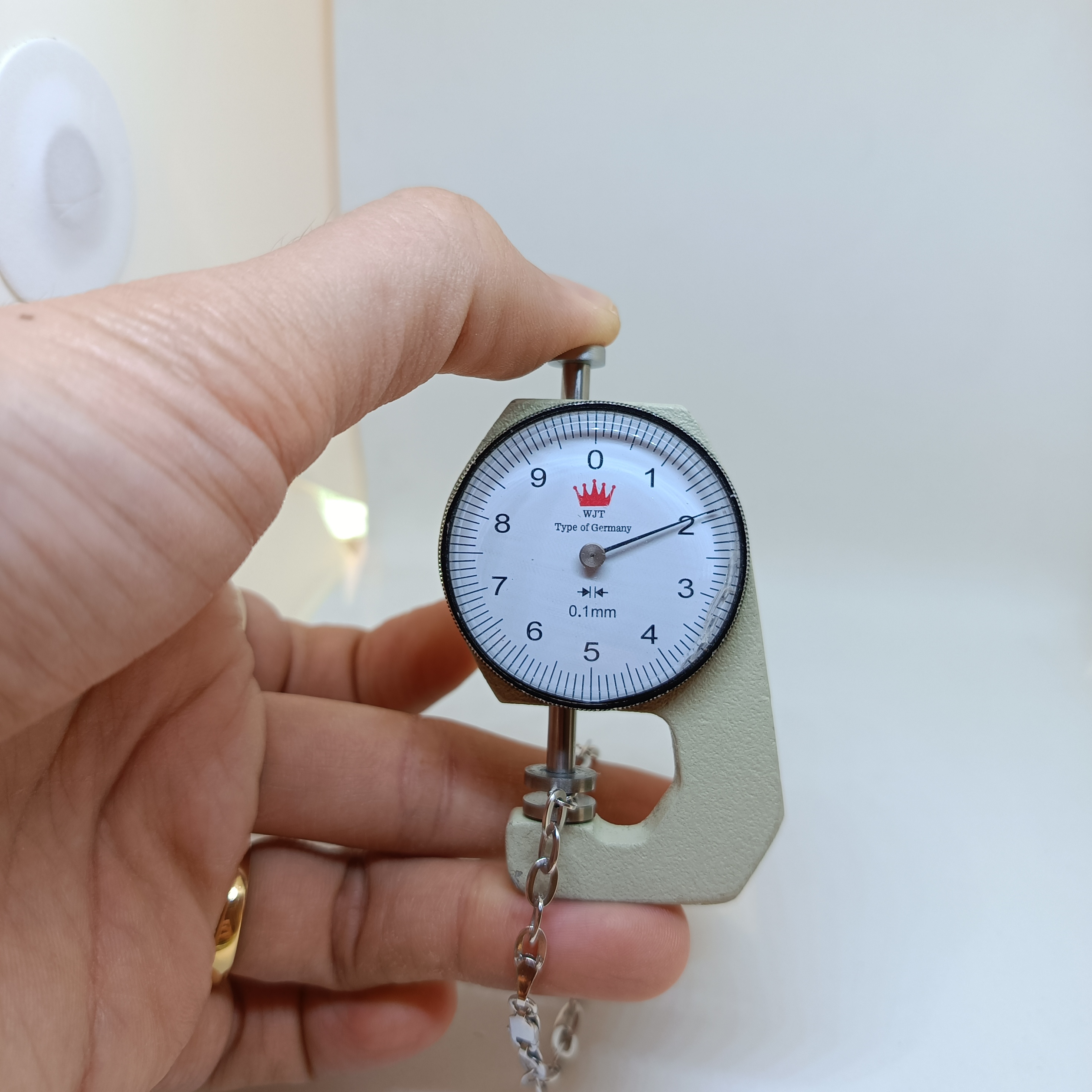 สร้อยข้อมือทอง18K สายตัน เป็นโซ่ห่วงเลข0 งานทองอิตาลี่ 18K ประทับตรา750