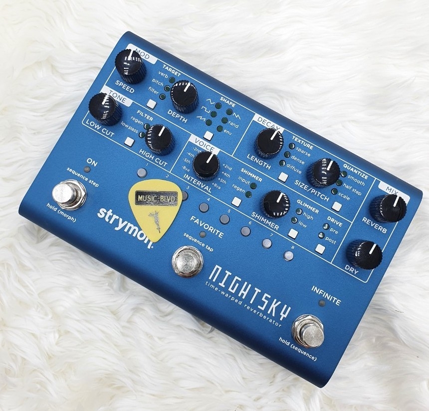 Strymon NightSky Time-warped Reverberator Pedal