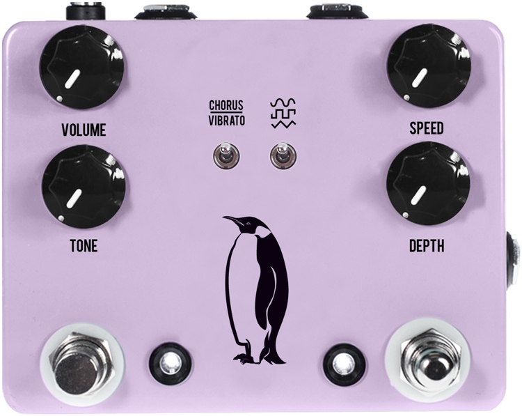 JHS Emperor Chorus / Vibrato Pedal with Tap Tempo
