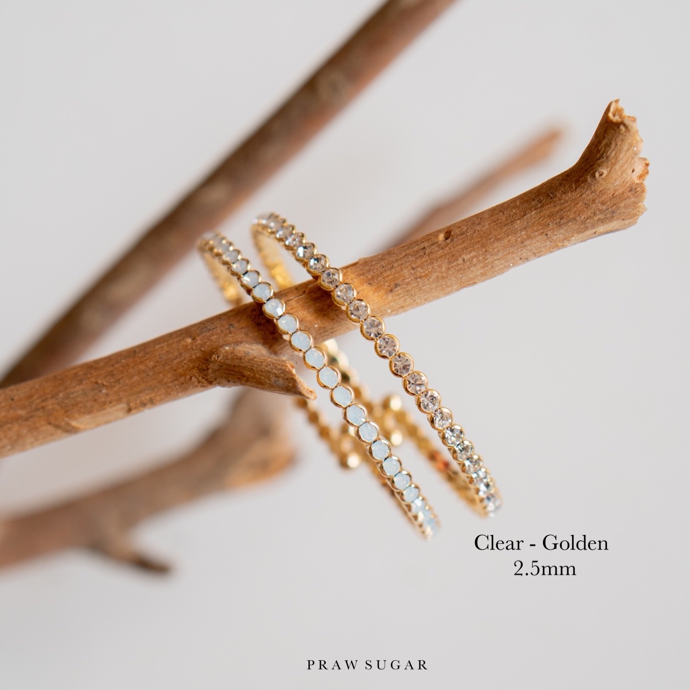 Classic Gorgeous Bracelet - กำไลเพชรสวยหรูคลาสสิค (มี 2 ขนาด 3 สี)