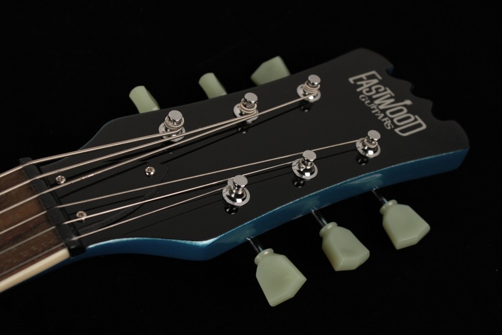 Eastwood Sidejack Baritone Std - Metallic Blue