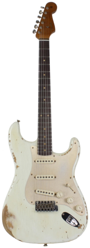 Fender Custom Shop 1959 Stratocaster, Heavy Relic, Aged Olympic White