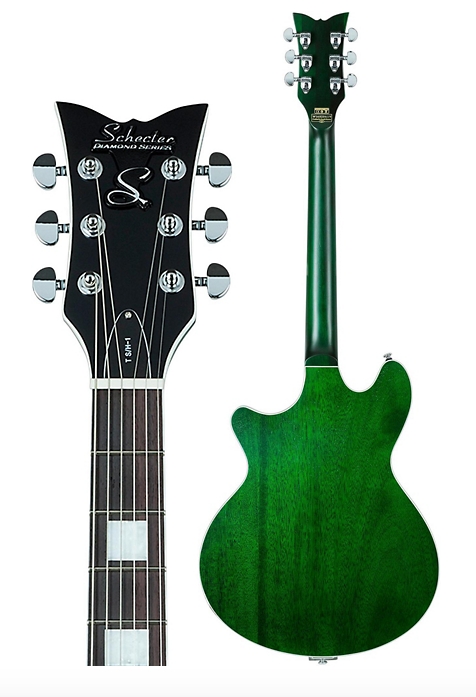 Schecter Guitar Research TSH-1B Semi-Hollow Body Electric Guitar