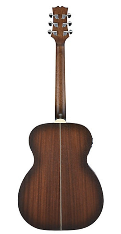 Mitchell T333E-BST Solid Mahogany Auditorium Acoustic-Electric Guitar Edge Burst