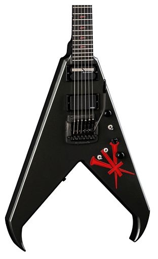 Dean USA Kerry King V Limited Edition Electric Guitar Custom Graphic